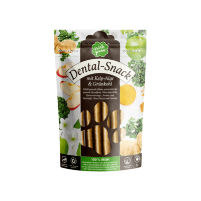 Frontales Bild vom Dental-Snack