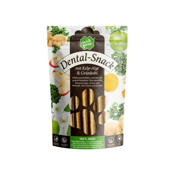 Frontales Bild vom Dental-Snack