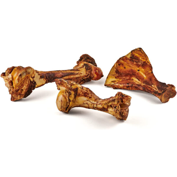 Big Bone Bundle mit Giant Beef, Large Postmans Leg und Roasted Paddle Bone