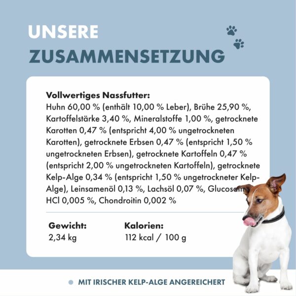 Irisches Huhn mit Gemüse & Kelp-Alge <span id="ageflag">, Junior </span> – Bild 4