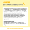 Auflistung über die Zusammensetzung des Huhn Puppy Trockenfutters
