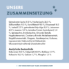 Auflistung über die Zusammensetzung des Lachs Trockenfutters