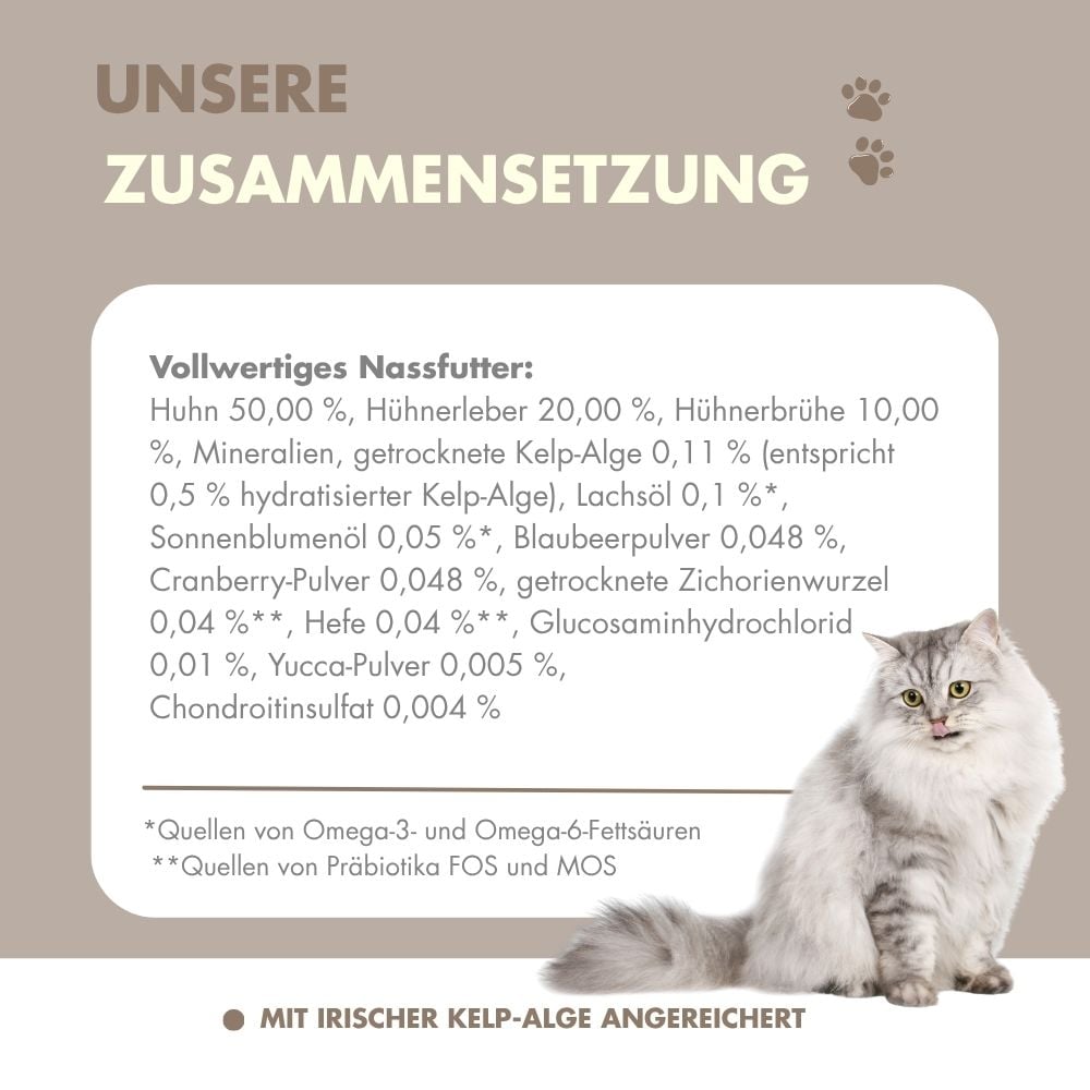 Irische Huhn Paté Senior – Bild 3